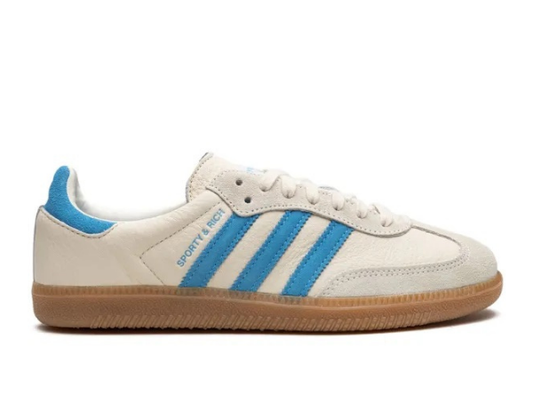 Adidas x Sporty and Rich Samba "Cream Blue" sneakers