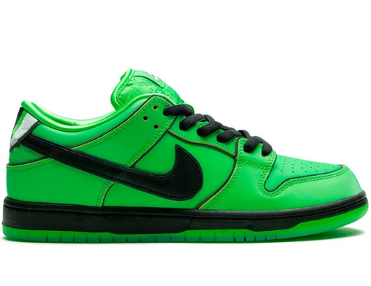Nike x Powerpuff Girls SB Dunk "Buttercup" sneakers