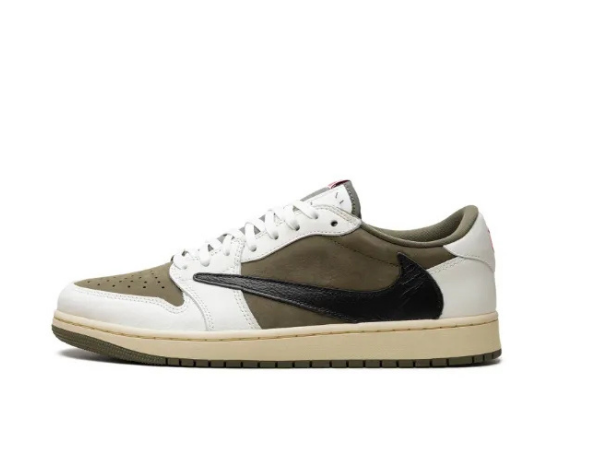 Jordan x Travis Scott Air Jordan 1 Low OG "Medium Olive" sneakers